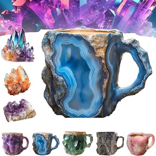 💥LAST DAY 49% OFF🥃2024 New Natural Crystal Mug