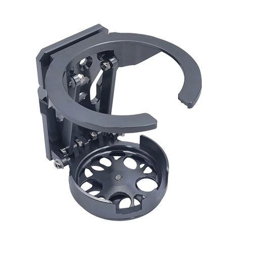 Motorcycle suitable for electric vehicle kettle holder folding cup holder modification accessories