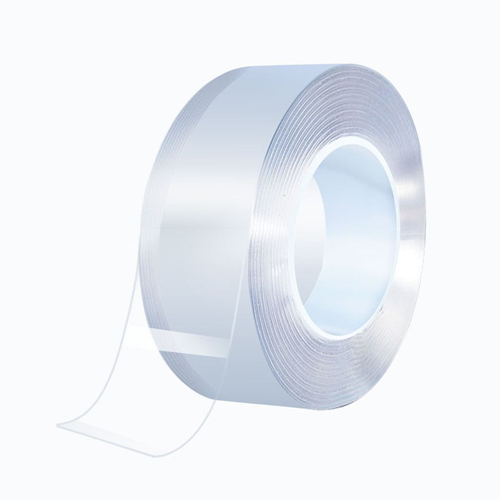 High viscosity nano double-sided tape, transparent acrylic traceless nano adhesive, width 5cm, length 5m, thickness 1mm