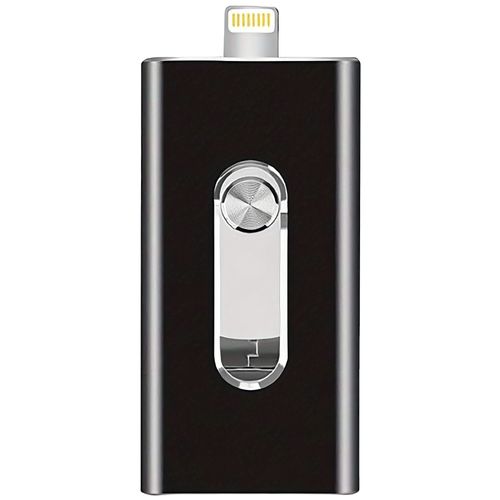 Applicable to iPhone, Apple mobile phone, Android USB flash drive, high-speed computer, metal three-in-one USB flash drive
