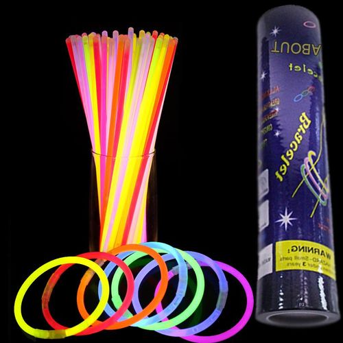 Hot selling fluorescent sticks music festival nightclub children adult dance toys net celebrity same style 100 pieces