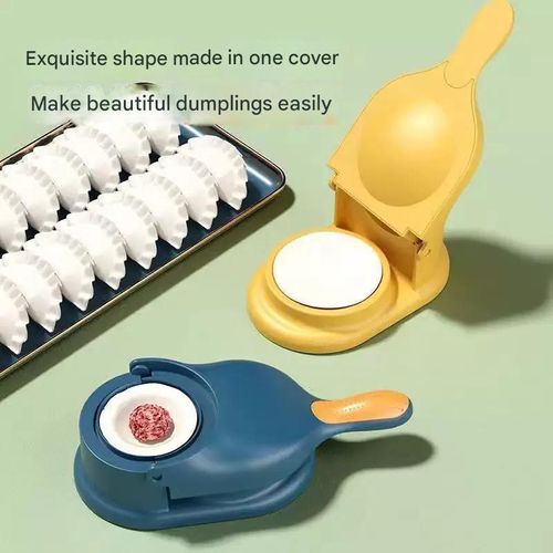 Two-in-one dumpling making tool household fully automatic manual dumpling skin pressing dumpling mold