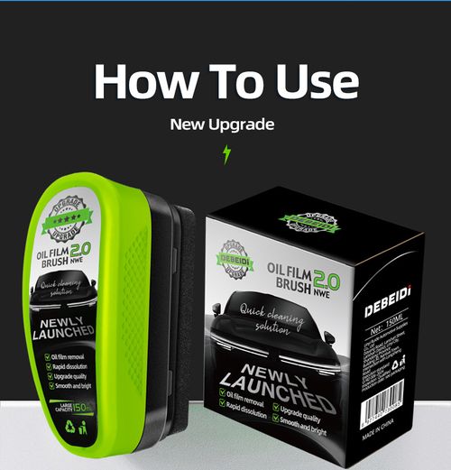 Debedi car antifreeze glass oil film wipe front windshield side window degreasing decontamination coating crystal strong and effective