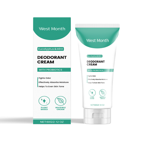 WEST MONTH Body Care Cream Cleansing Body Underarm Antiperspirant Light Fragrance Refreshing Care Cream