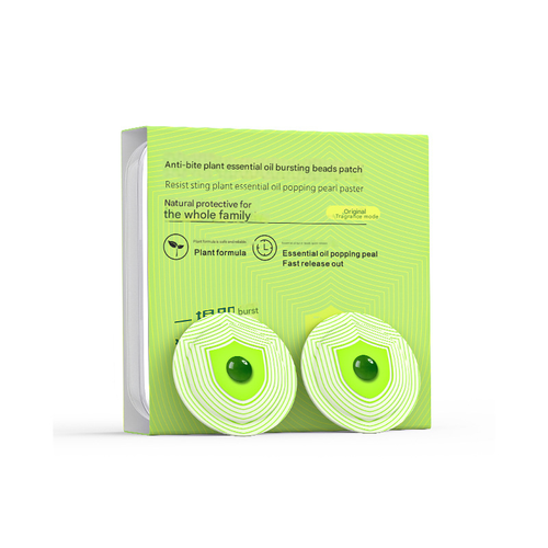 Essential oil burst bead patch anti-bite outdoor sports protection indoor plant essential oil patch 10 pieces