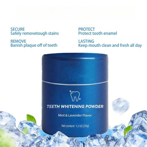 Magic tooth powder whitening enhancement toothpaste gently cleans and protects teeth freshness