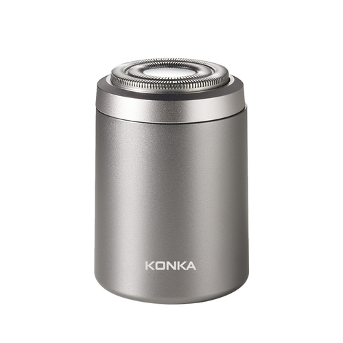Konka men's electric shaver silent portable washable rechargeable shaver