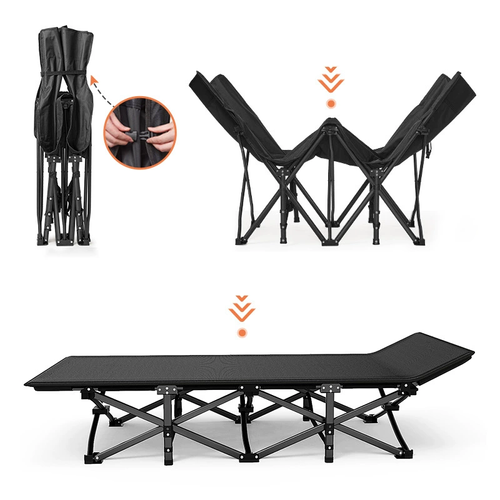 Outdoor camping bed, simple portable folding bed, companion bed