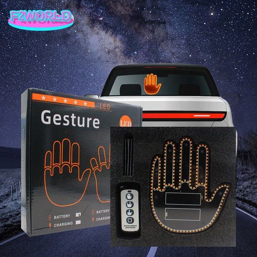 International Gesture Light Auto Accessories Light Super Cool Gesture LED Car Finger Light