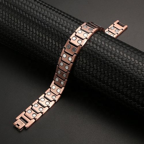 Nyame Adom Cross Bracelet  ,100% Red Copper Magnetic Bracelet