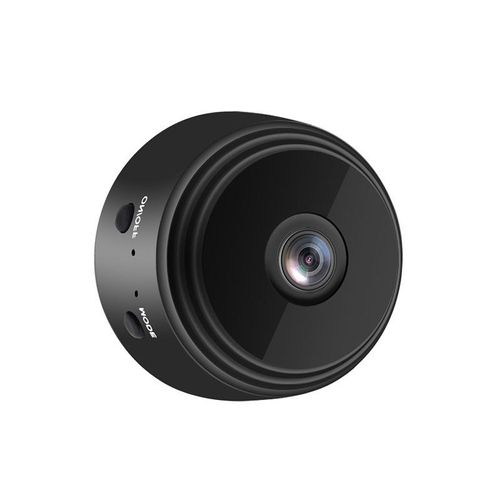 Câmera de monitoramento inteligente remoto WiFi sem fio HD, câmera de vigilância interna doméstica com visão noturna