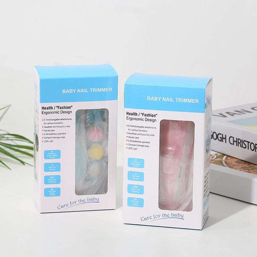 Equipamento elétrico para unhas de bebê, conjunto de ferramentas para cuidado com as unhas infantil portátil e seguro