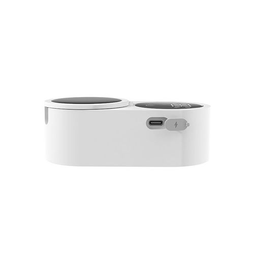 Suporte para escova de dentes elétrica de parede, design sem toque, tampa com abertura por sensor, esterilizador recarregável para casais