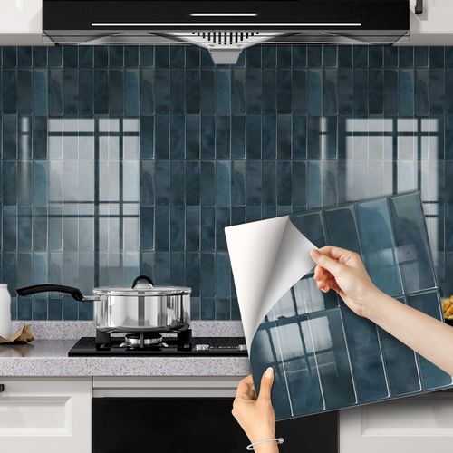 Striped tile wall sticker