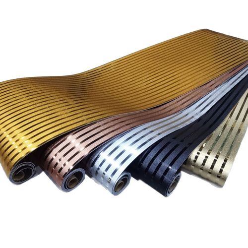 Metal stripe wall sticker