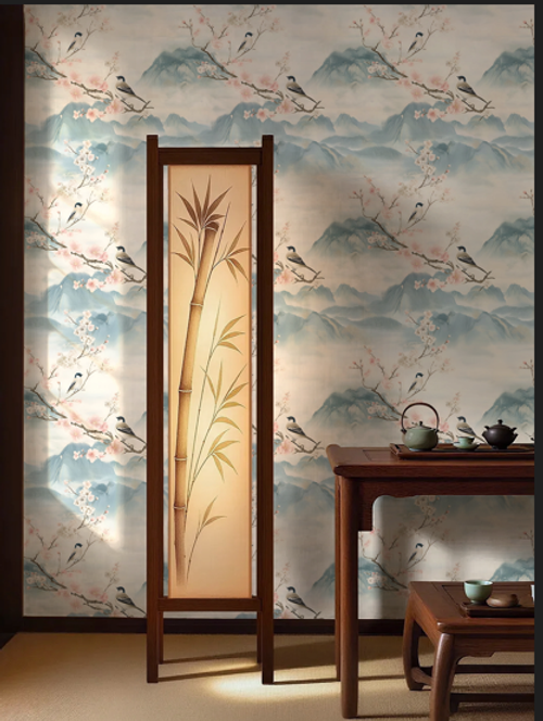 Chinese-style wallpaper