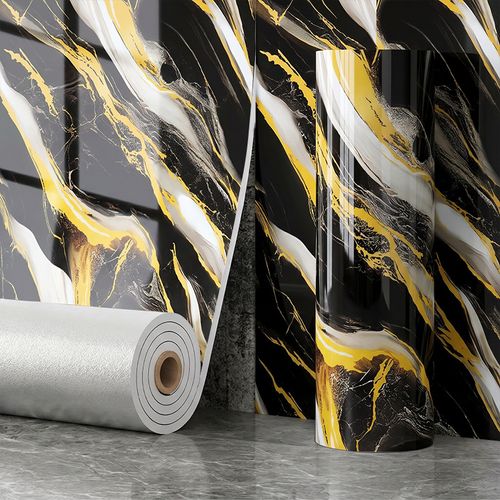 Roll-up tile wall sticker