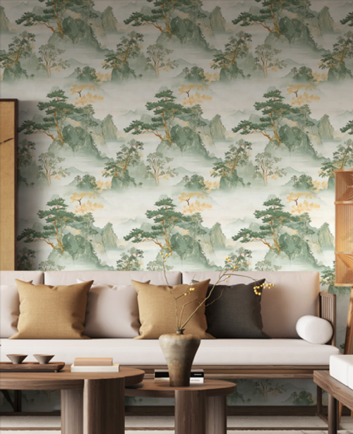 Chinese-style wallpaper