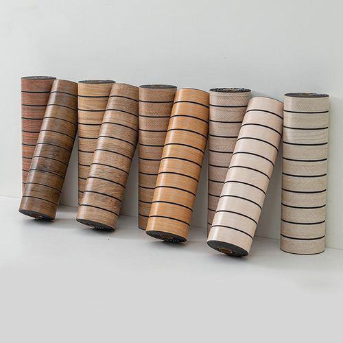Wood grain wall sticker