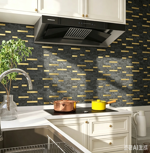 Aluminum-plastic wall sticker