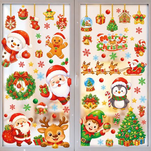 Cartoon Christmas stickers