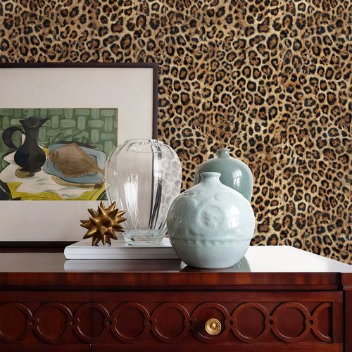 Leopard print wallpaper