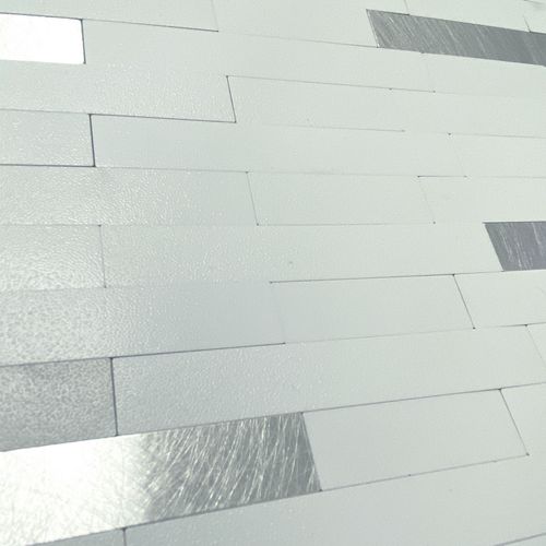 Aluminum-plastic wall sticker