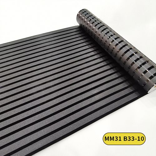 Metal stripe wall sticker