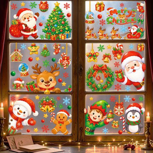 Cartoon Christmas stickers