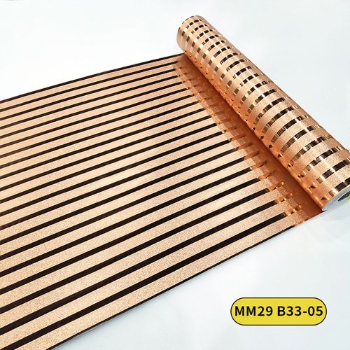 Metal stripe wall sticker