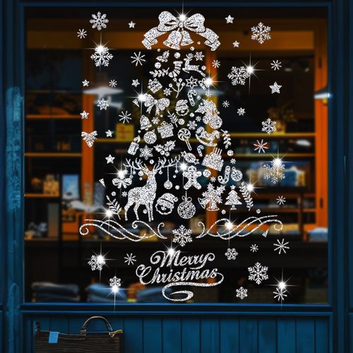 Christmas door and window stickers