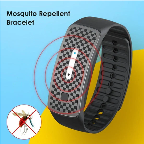 Ultrasonic Mosquito Repellent Bracelet - USB Charging