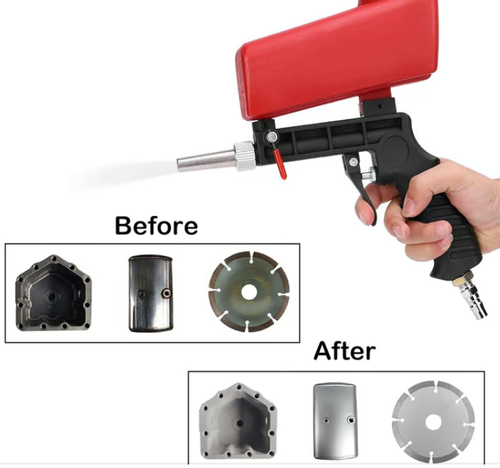 🔥✨Portable Pneumatic Sandblasting Gun