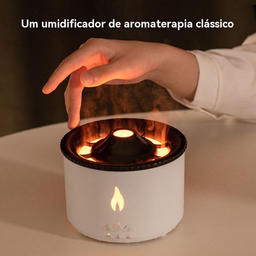 Difusor de Aromas 3D Flame Volcano