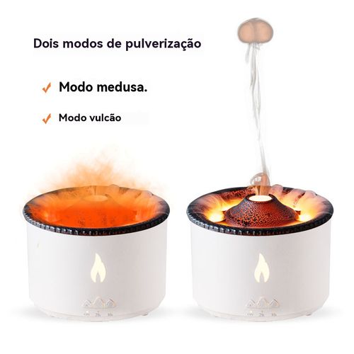 Difusor de Aromas 3D Flame Volcano