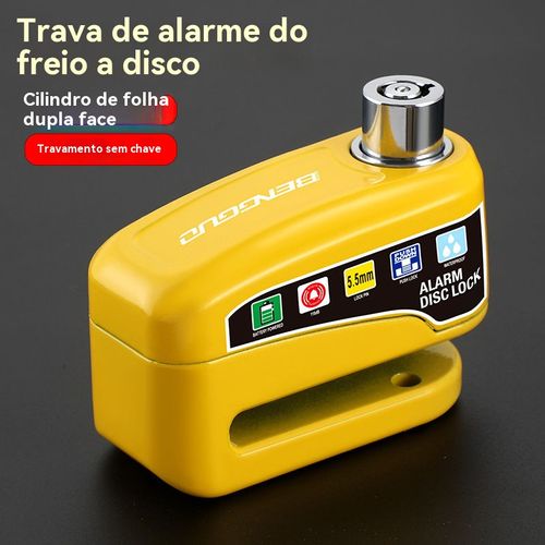 Alarme antirroubo para motociclos Bloqueio de disco
