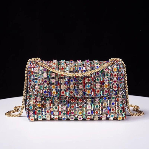 Party Crystal Clutch Evening Crossbody Bags Women Clutch Purse Luxury Diamond Wedding Rhinestone Evening Bag