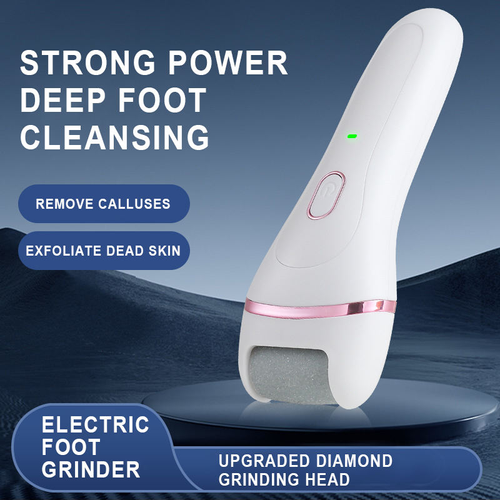 Rechargeable Electronic Foot File Grinder Dead Skin Callus Remover Feet Care Cleaning Tools