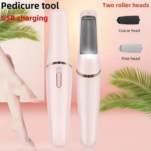 Rechargeable Pedicure Machine pink Electric Foot Callus Remover Electric Foot Grinder Callus Remover Foot File Hard Skin Remover