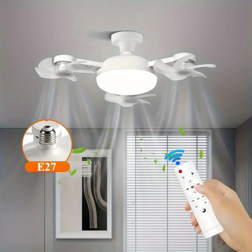 Smart Drone Ceiling Fan Light