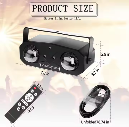 2025 New LED Starry Night Projector Light Disco Dj Lights Party Wedding Laser Stage Lights