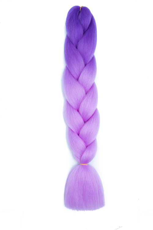 colorful braided wig