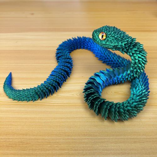 3D-printed snake