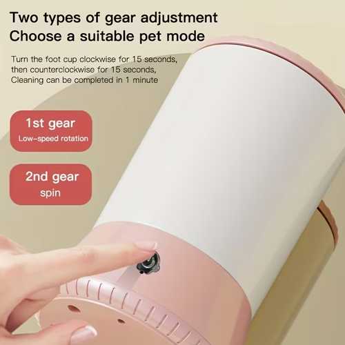 Portable Rechargeable Pet Paw Cleaner
