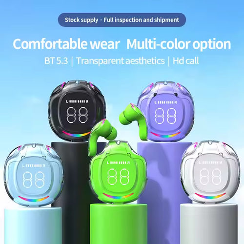 New Bluetooth (Earbuds) with Ultra-Long Battery Life, Xiaojingcai Generation 3 & Digital Display
