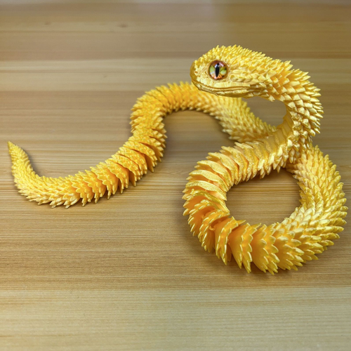 3D-printed snake