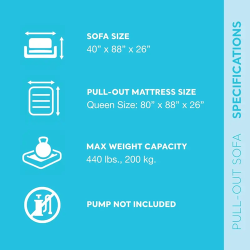 Inflatable Foldable Sofa Bed