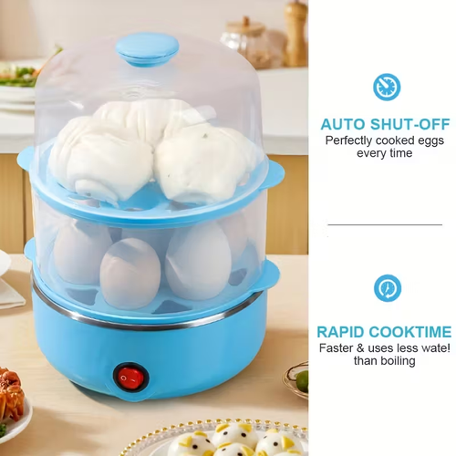 Double-Layer Egg Steamer