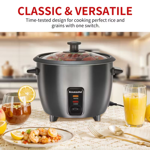 Rice Cooker with Multiple Functions