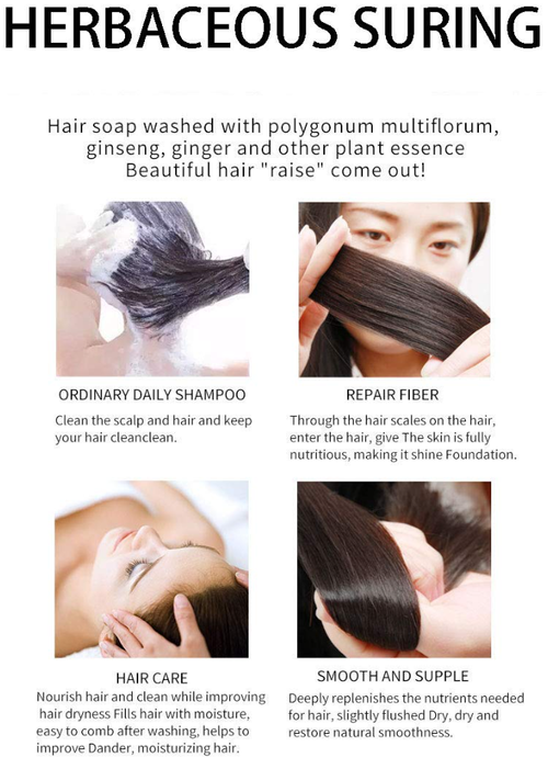 Black Hair Care Soap